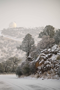West Texas Snow McDonald Observatory