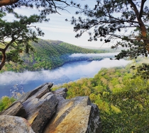 Weverton Cliffs MD just down the Potomac River from Harpers Ferry WV 