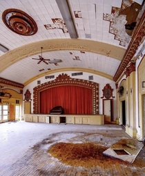 Whats left of a beautiful theater