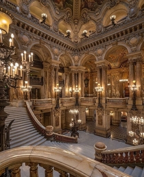 When we build let us think that we build forever Palais Garnier Paris France