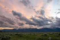 Where the plains meet the mountains Wyoming 