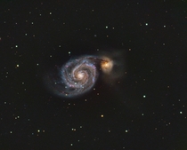 Whirlpool Galaxy Ma and Mb