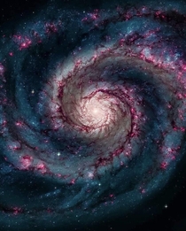 Whirpool galaxy  million light years away