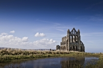 Whitby Abbey in England 