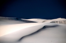 White Sands New Mexico looks like an alien landscape 