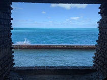 Window onto the Gulf of Mexico-Dry Tortugas National Park 