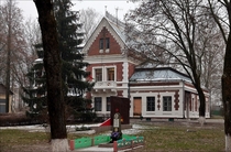 Wing of the Gatovsky estate Krasny Bereg Belarus 