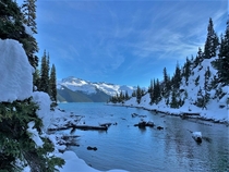 Winter at Garibaldi Lake BC  x