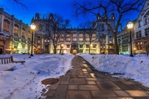 Winter at the University of Chicago  Photographed by Matt Frankel