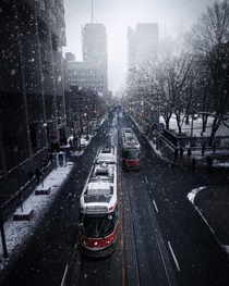 Winter in Downtown Toronto 