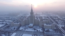 Winter in Moscow City