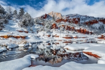 Winter in Slide Rock State Park AZ 