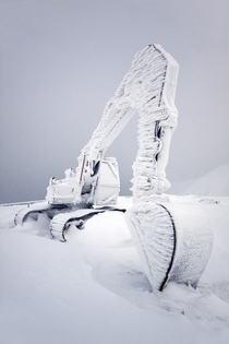 Winter in the Karkonosze Mountains Czech Republic  photo by Piotr Krzaczkowski
