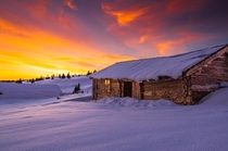 Winter morning in Norway 