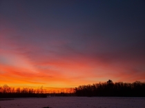Winter sunrises in Wisconsin