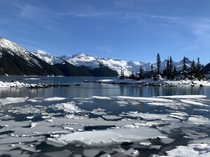 Winter Wonderland Garibaldi Lake BC Canada  x