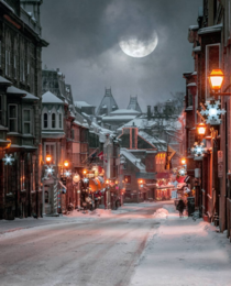 Wintery Quebec City