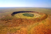 Wolf Creek Meteor Site Outback Australia 