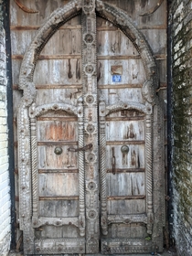 Wooden doors Puerto Vallarta Jalisco Mexico 