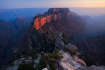 Wotans Throne Grand Canyon North Rim 
