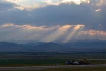 Wyoming sunset  