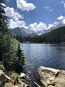 x Bear Lake Rocky Mountain National Park Colorado USA OC