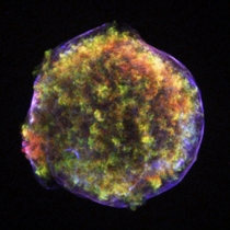 X-Ray Image of the Tycho Supernova 