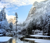 Yosemite after some snow