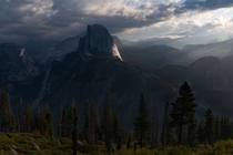 Yosemite - Half Dome - OC -  x 