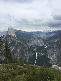 Yosemite national park a random overlook 