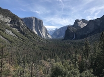 Yosemite Valley National Park in California USA 
