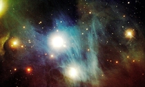 Young stars amp nebulae in the Southern constellation Chameleon