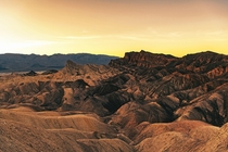 Zebriskie Point Death Valley National Park 