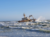 Ziela shipwreck - Skeleton coast - Namibia